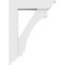 Ekena Millwork Standard Imperial Architectural Grade PVC Bracket With Traditional Ends, 5"W x 16"D x 22"H BKTP05X16X22IMP01 - alternate 3